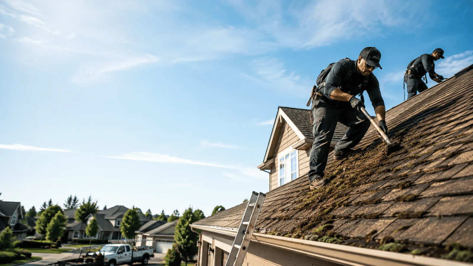 Roof Moss Removal in San Fernando, CA near me